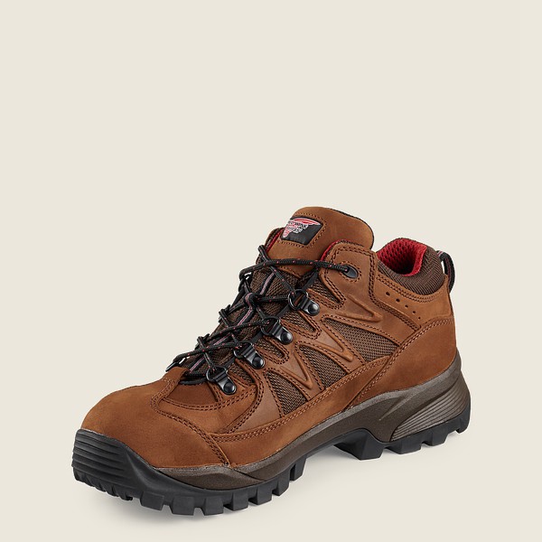 Red Wing Hiking Bot Erkek - Truhiker - 3-Inch Waterproof Safety Toe - Kahverengi - 64KQOLWRD